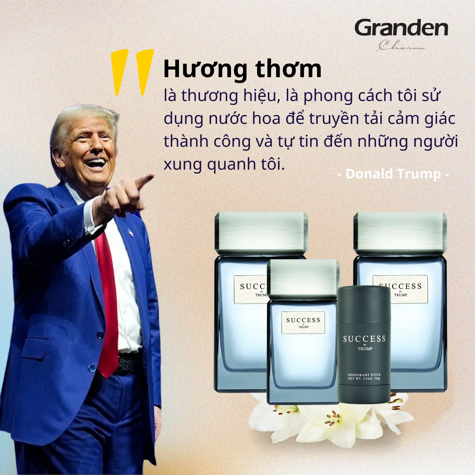 Giới thiệu về Nước Hoa Success by Donald Trump – Hương Thơm Của Thành Công (1)